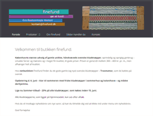 Tablet Screenshot of finefund.dk